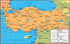 turkeymap