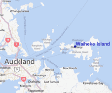 waiheke map
