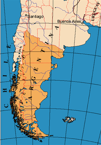 patagonia map